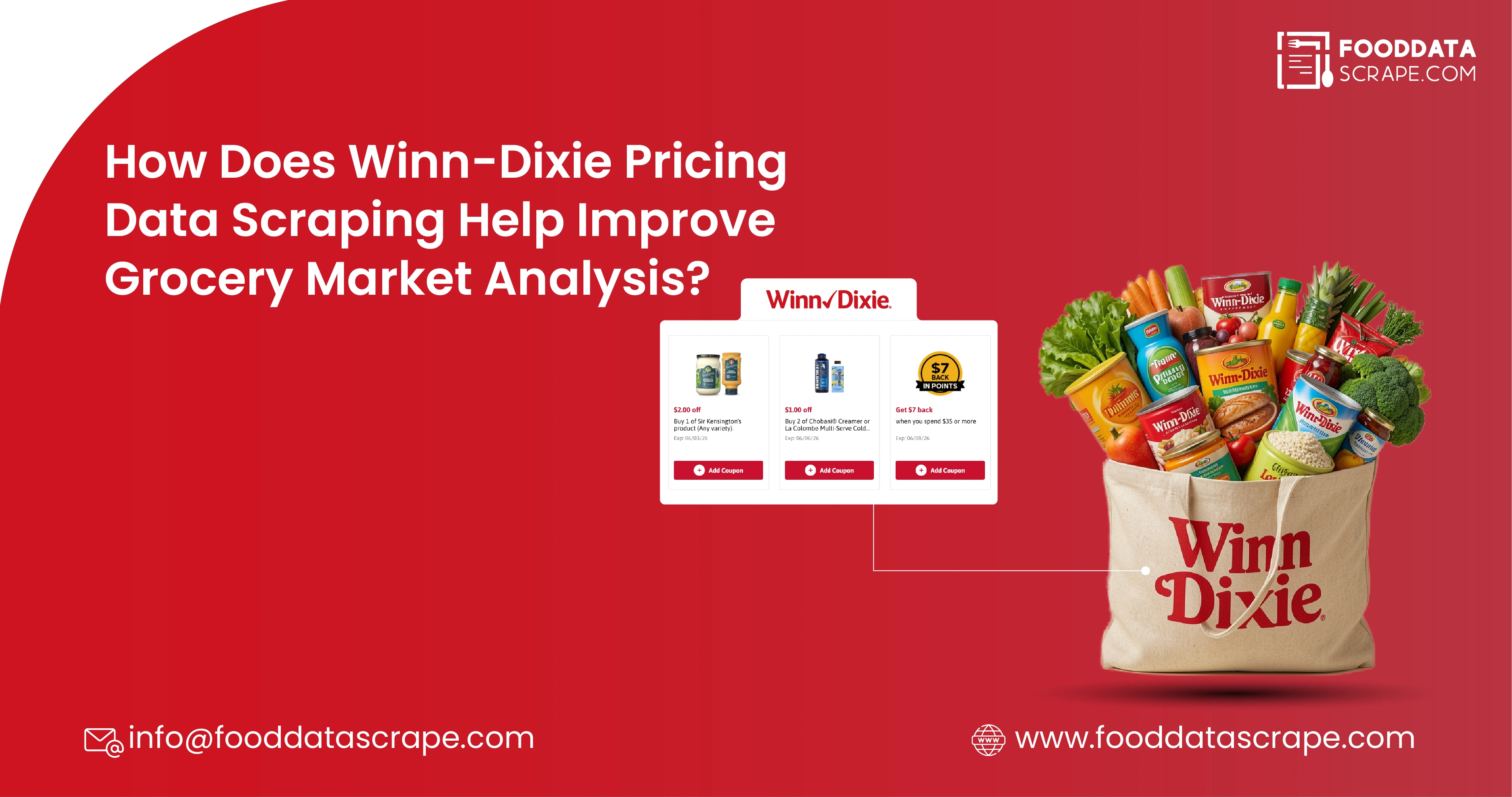 How Does Winn-Dixie Pricing Data Scraping Help Improve Grocery Market Analysis?